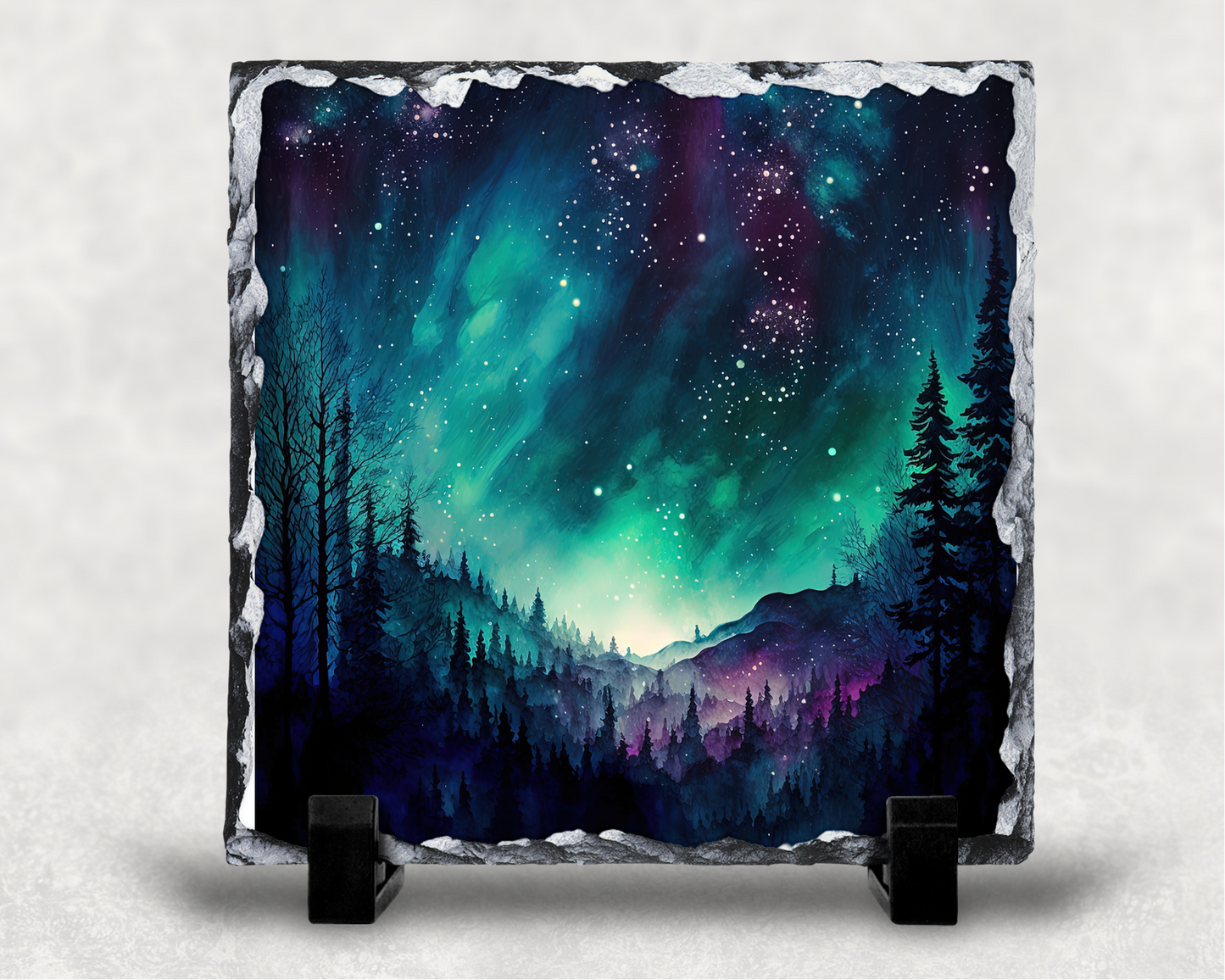 Northern lights slate rock picture
