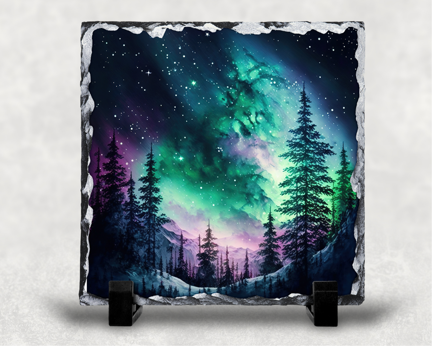 Northern lights slate rock picture
